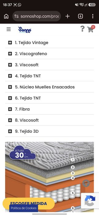 Cama de casal com colchão