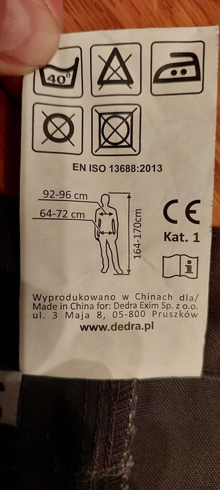 Робочi штани виробництва Польшi!