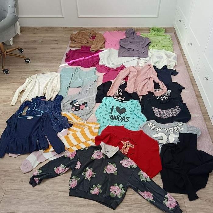 Zestaw ubrań 25 szt. Bluzy i swetry