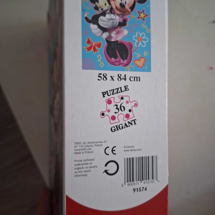 puzzle gigant 36 minnie