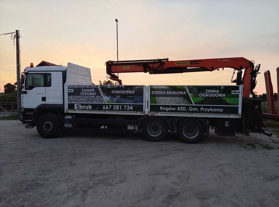 Man TGA 6x4 HDS Palfinger 19000 2006 r automat