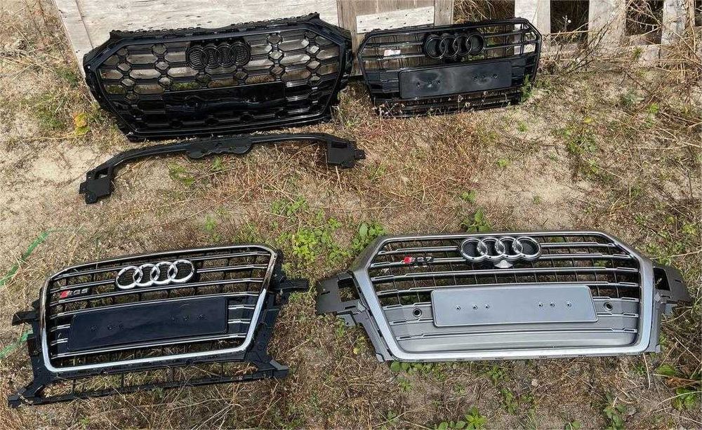 ВІДПРАВКА ЩОДНЯ Решітки ауді, решетки ауди, решотки audi a1a3a4a5a6a7