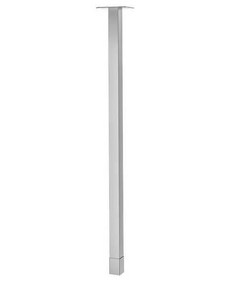Nowa IKEA UTBY Noga Stalowa Regulowana 101,5 cm Stal Nierdzewna
