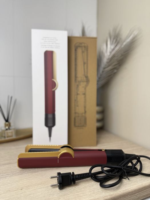 Випрамляч Dy Airstrait HT-01 Velvet Red/Gold — утюжок фен для волосся