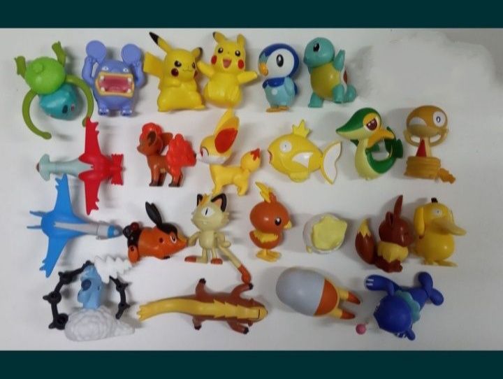 Panda, Tartaruga ninja, Smurfs, Minions, Pikachu detetive, Supermario,