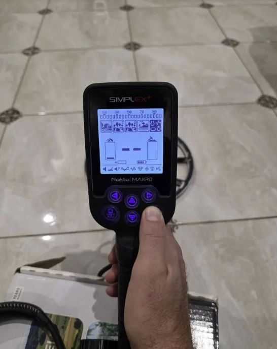 Металолоискатель Nokta Simplex Plus WHP Металодетектор Металошукач