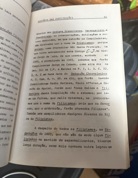 História Direito Português v-ll
