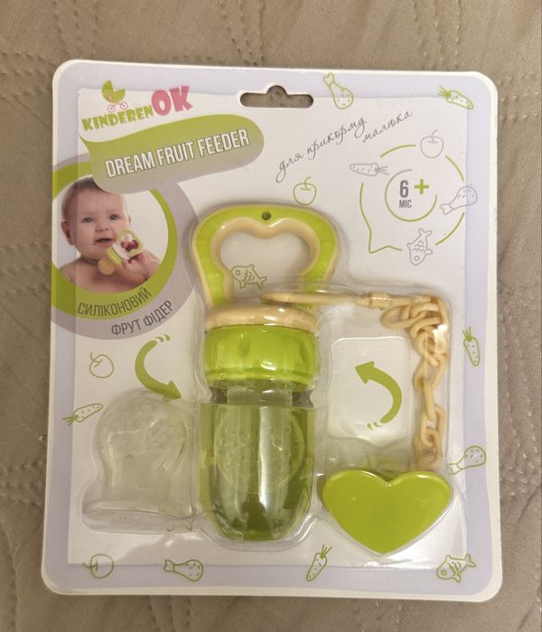 Новий силіконовий ніблер Kinderenok Зелений