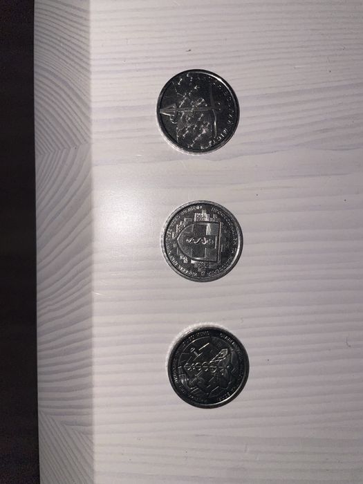 Пам’ятні монети НБУ 10 грн — ЗСУ та Медичні сили (3 шт.)