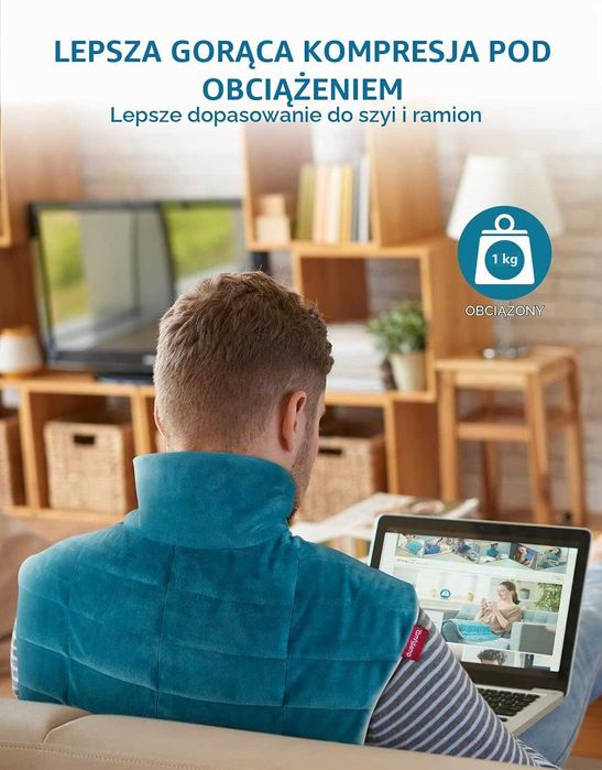 Comfytemp Poduszka grzewcza na szyję i ramiona 1 kg