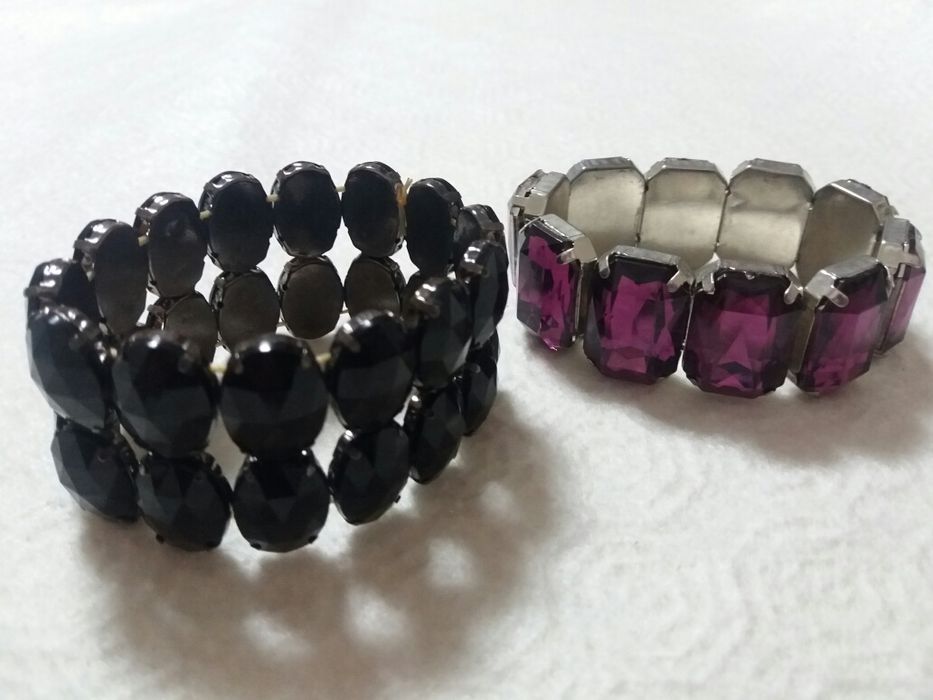 Lote de 9 pulseiras de estilos diversos