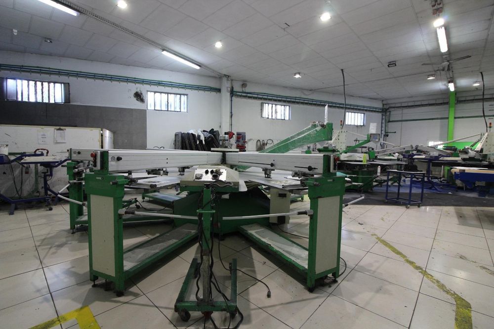 Maquina de estampar 6 cores