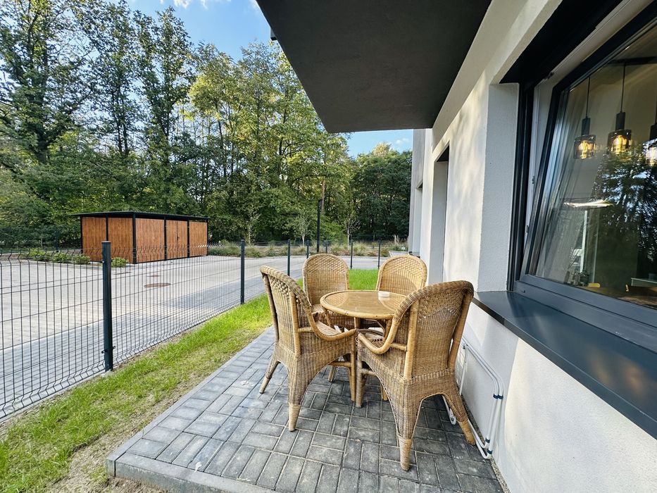 APARTAMENT IDEALNIE wyposa 52m,ogródek i dwa tarasy. Pierwszy wynajem