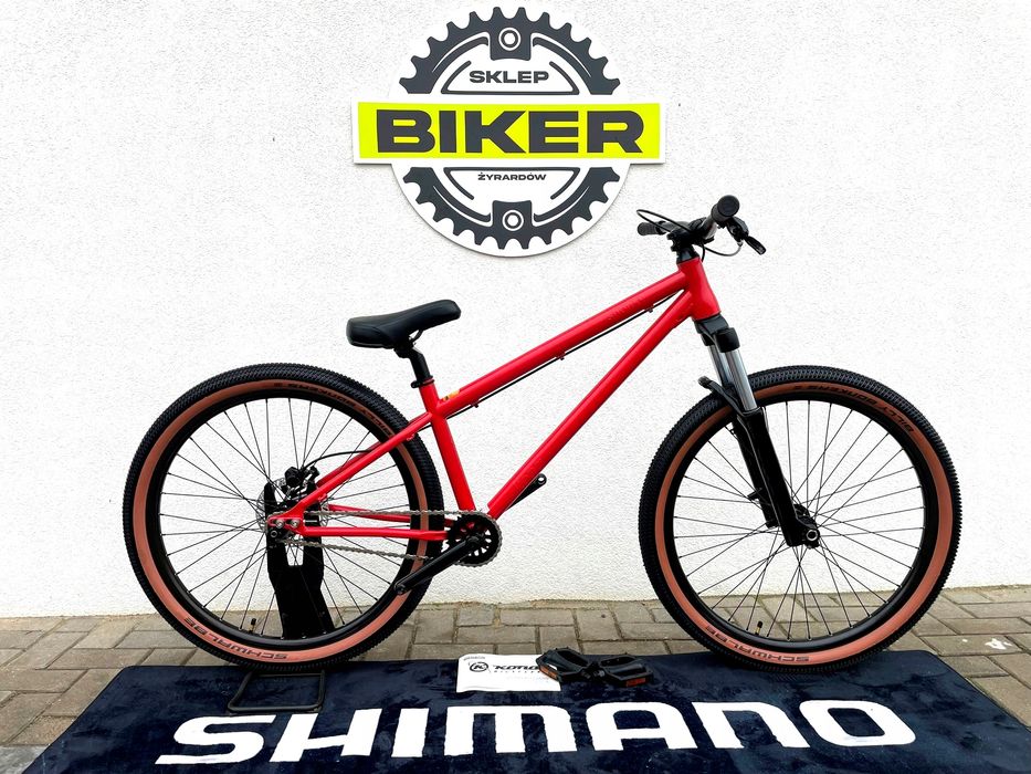 Rower Dirt KONA SHONKY 26 Rama L Street Stunt Pumptrack Manitou Circus