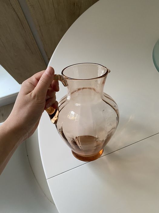 Ваза скляна кувшин скляний