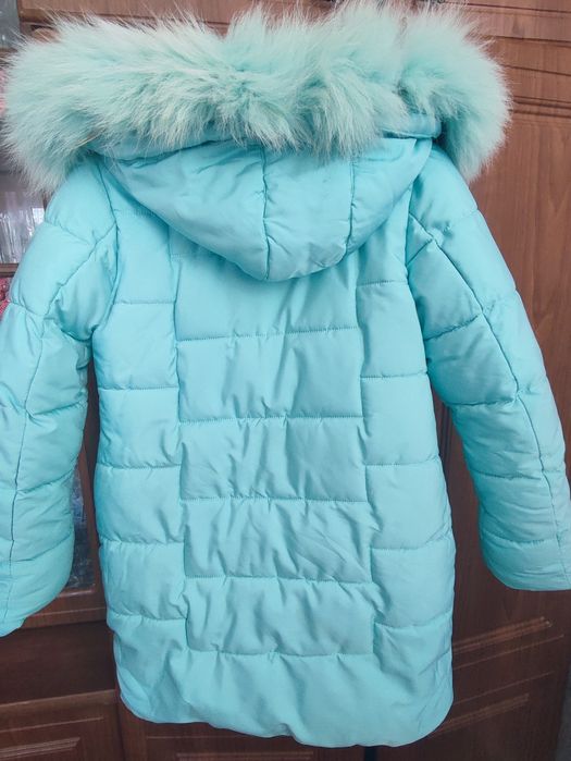 Зимова куртка для дівчинки 135-140см