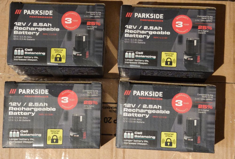 Pack 4 Baterias Performance 12v 2.5Ah