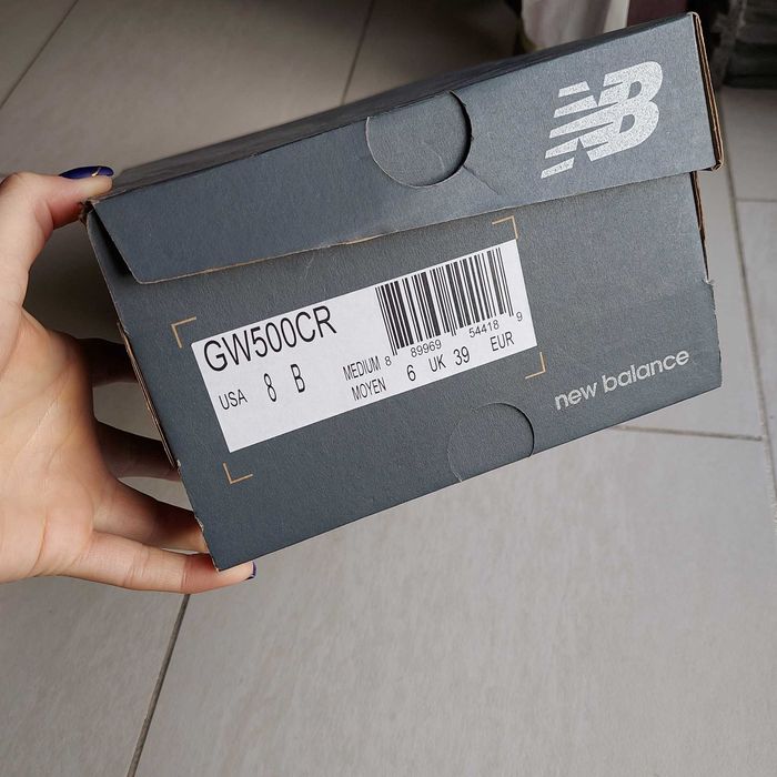 New Balance 500 szare rozm.39 25cm paragon