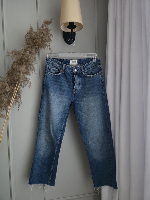 Jeansy Zara gruby materiał