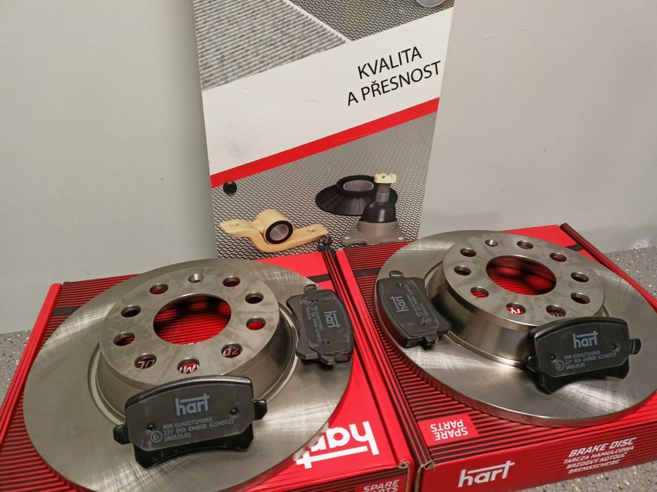 VW Passat B6,Leon,Octavia 3 Tarcze hamulcowe tył+klocki.> PROMOCJA !!!