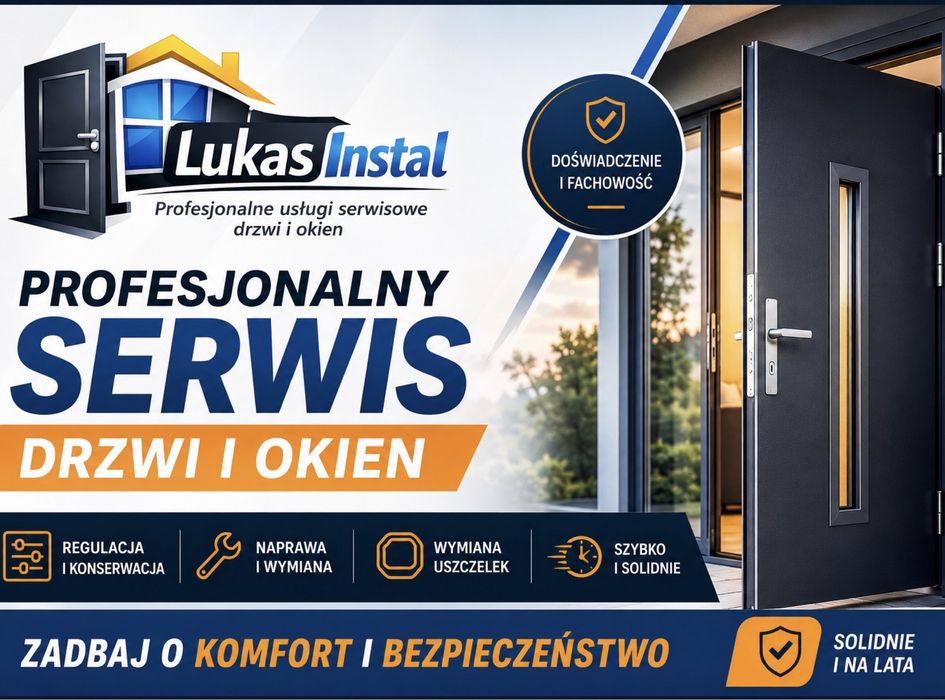 Usługi Serwisowe, Naprawa Drzwi i Okien
