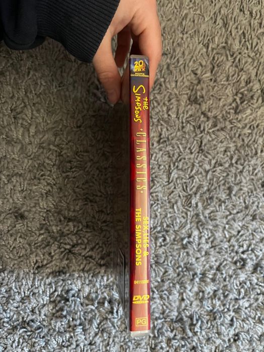 DVD dos simpsons