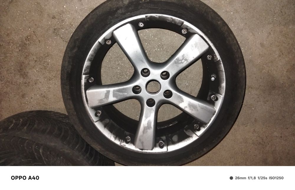 Vendo ou troco  jantes 5x112 por 4x100