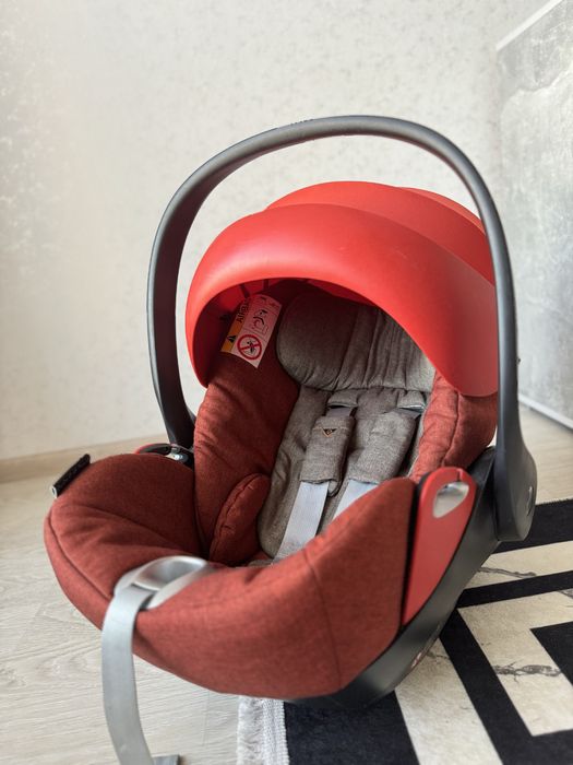 Автокрісло Cybex Cloud Z i-Size Autumn Gold Burnt Red (522000651)