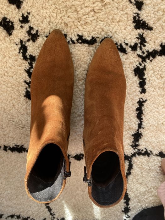 Botki brązowe zamszowe Vero Moda 38