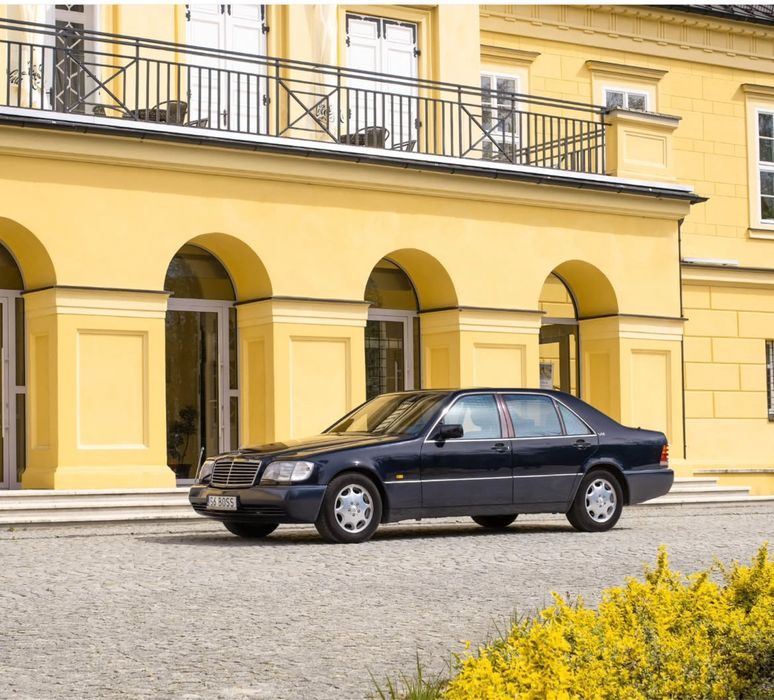 Auto do ślubu Mercedes EQS580/S600 W140