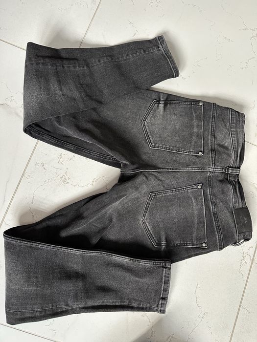 Spodnie dżinsowe Zara czarne