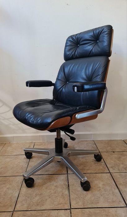 Martin Stoll ,fotel gabinetowy,biurowy ,Giroflex,lata 70,mid-century