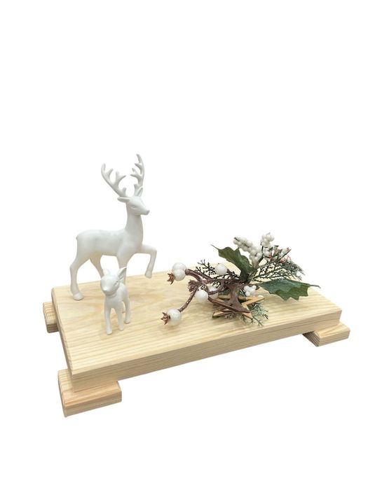 Podstawa do kompozycji kwiatowych 28 cm podstawka pod stroik drewniana