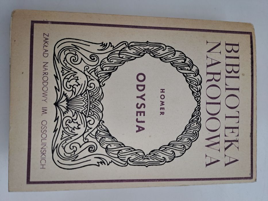 Odyseja Homer Biblioteka Narodowa