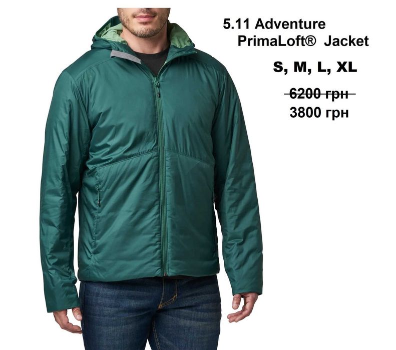 S,M,L,XL,2XL - Куртка 5.11 Tactical Adventure Primaloft _РОЗПРОДАЖ