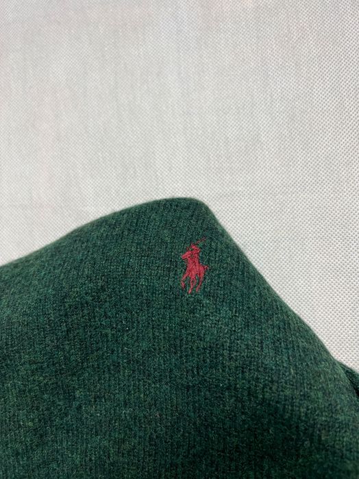 Wełniany sweter Ralph Lauren boxy fit vneck
