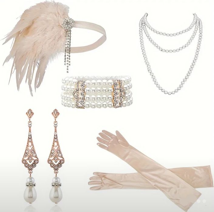 Набор аксессуаров в стиле Гэтсби