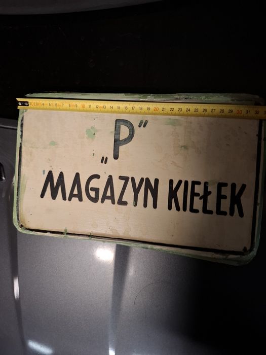 Magazyn kielek  stara blacha Browar