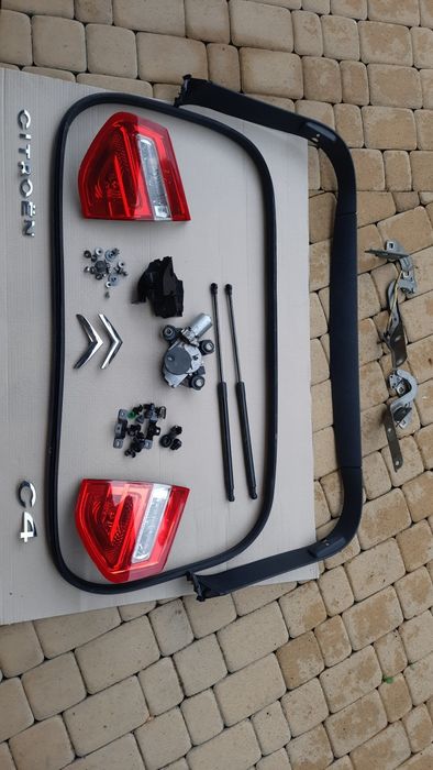 Citroen C4 picasso szyba  lampy