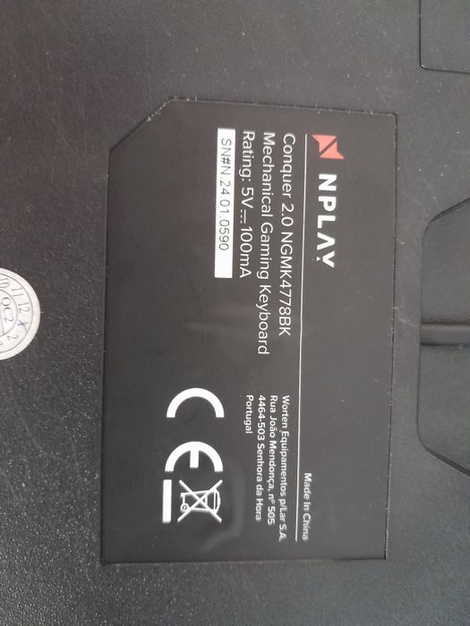 Kit Gamer c/ SmartTV 24", NPLAY Gaming Teclado, Rato e Auscultadores