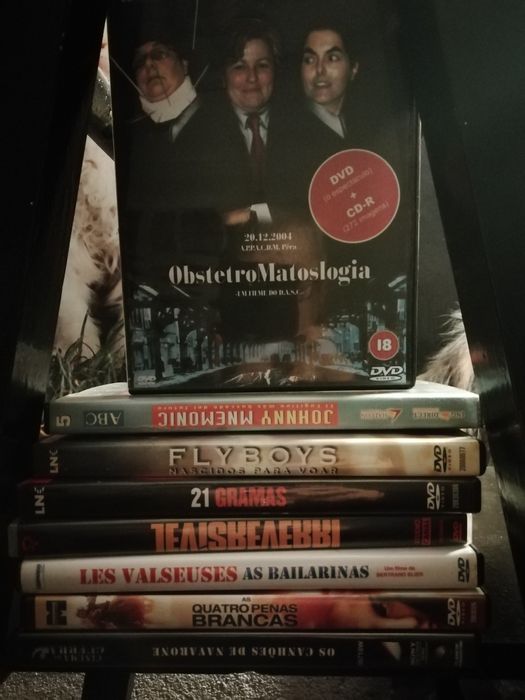 Dvds filmes novos, alguns ainda dentro da embalagem