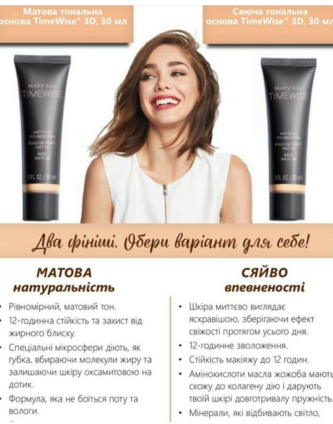 Тональний крем Mary Kay (основа під макіяж Мері Кей, тональна основа ...