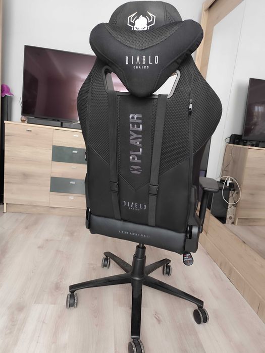 Fotel gamingowy diablo Chairs rozmiar dorosły duży