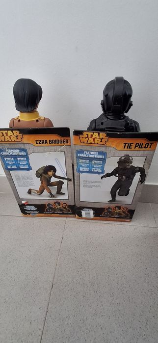 Par de brinquedoa novo Star wars