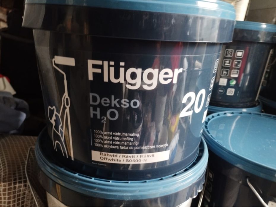 Farba Biała Flugger Dekso 20