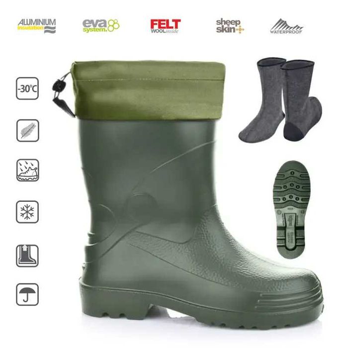 Резинові чоботи з піни EVA чоловічі -30 Lemigo Wader 893 (892)