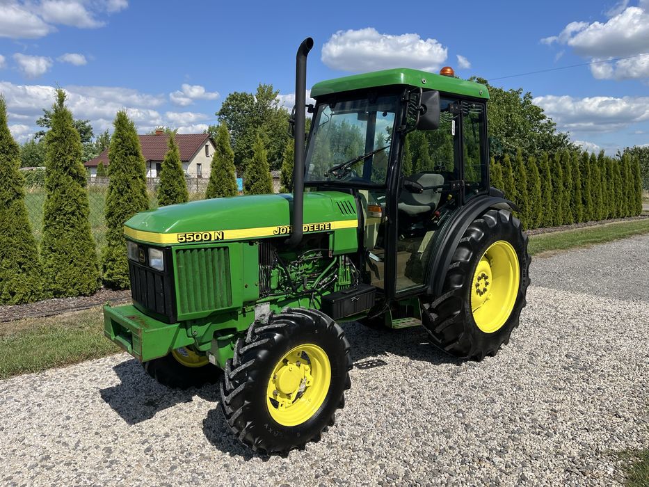 Ciągnik Sadowniczy John Deere 5500N Doinwestowany! Idealny stan! Nowe opony!