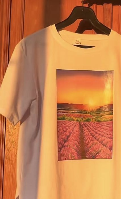 Роспись одежды красками для ткани