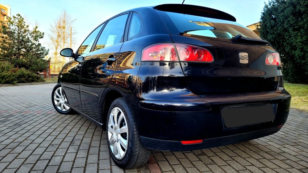 Czarna Dama!Ibiza 1.4 z GAZEM!Klimatronic,Grzane Fotele,Tempomat,LUXUS