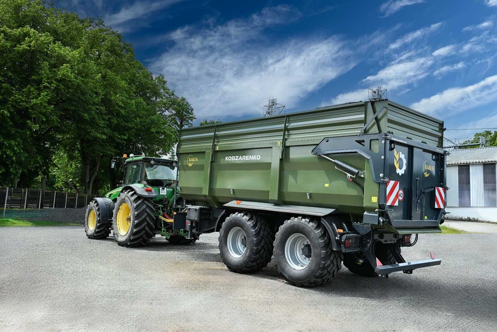 Przyczepa ciągnikowa skorupowa TSP-30 Kobzarenko